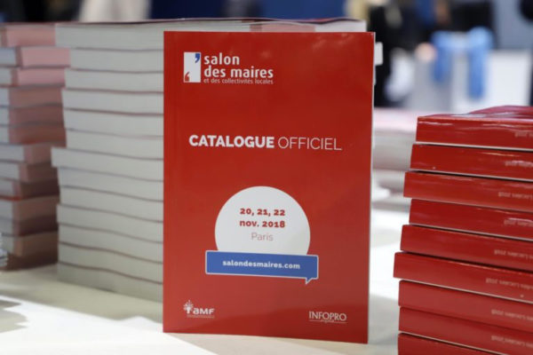 couverture du catalogue officiel du salon des maires